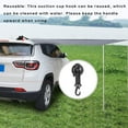 thumbnail image 4 of Wosthever Ventosa Gancho de seguridad Campamento Carpa Amarre Coche Montaje lateral Equipaje carpas 8 piezas, 4 of 6
