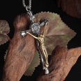 thumbnail image 5 of Jesus Christian Bible Cross Pendant Necklace Men and Women Faith Prayer Amulets Jewelry, 5 of 5