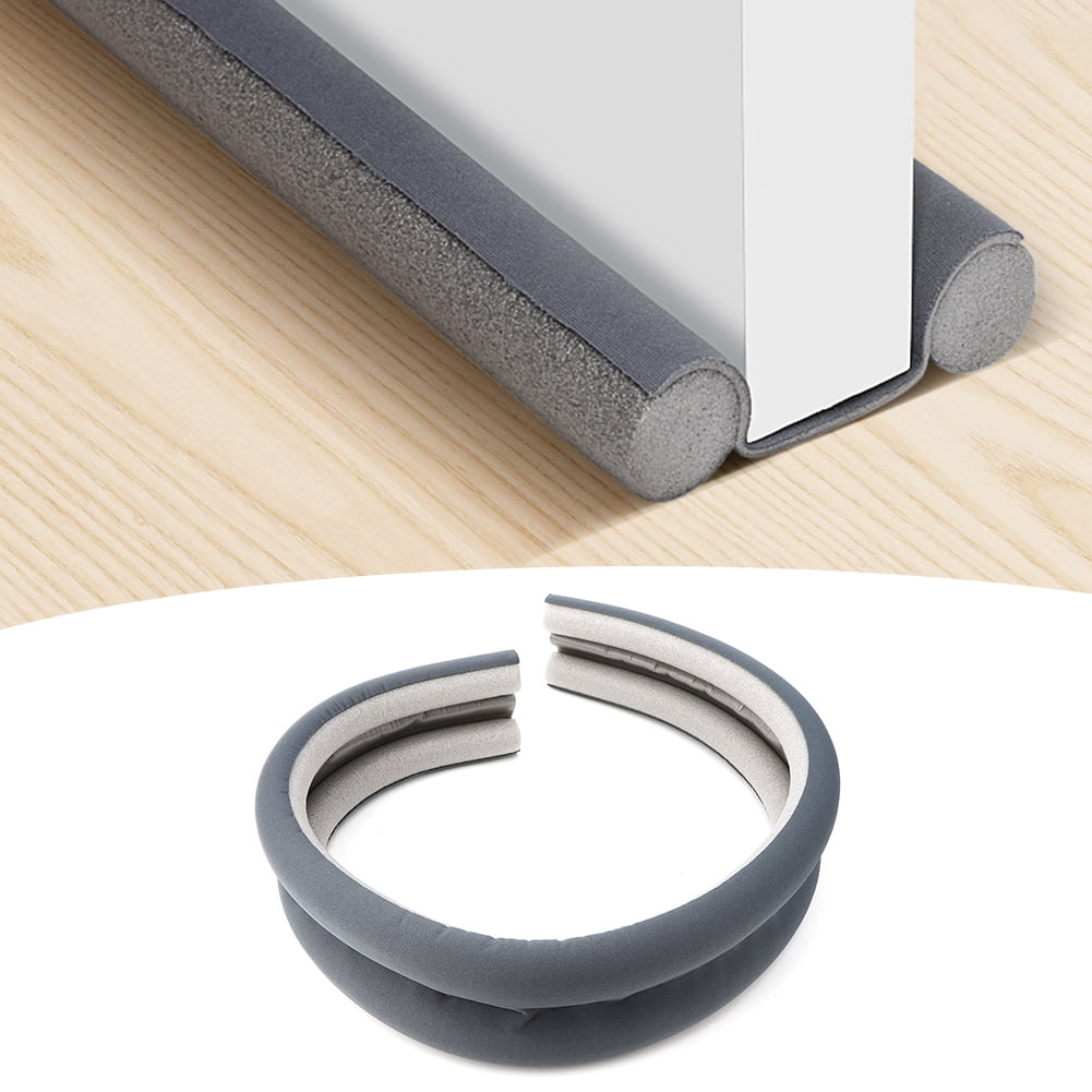 Tebru Under Door Strip,Door Bottom Strip,Household Flexible WindProof DustProof Door Bottom