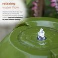 thumbnail image 6 of Alpine Corporation 32" Indoor and Outdoor Jar Water Fountain, Green, 6 of 13