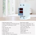 thumbnail image 3 of 63A 220V Din Rail Adjustable Over Voltage and Under Voltage Protective Device Protector Relay Over, 3 of 8