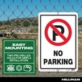 thumbnail image 4 of Hillman No Parking Sign, Plastic, 18" x 12", Red and Black, 4 of 6