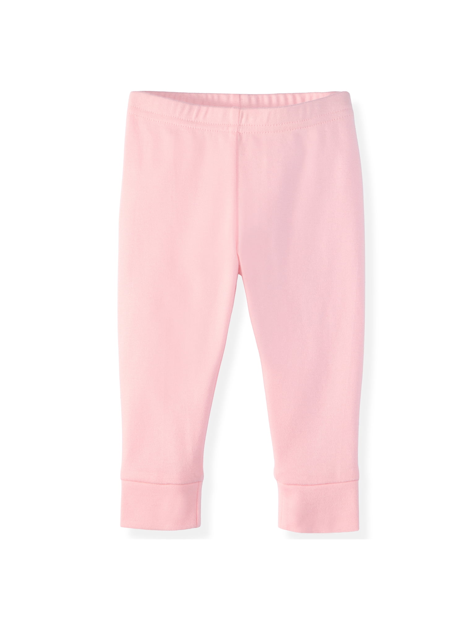 Garanimals Newborn & Baby Girl 100% Cotton Jogger Pants, Sizes 0–24M, Single or 4-Pack