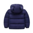 thumbnail image 2 of Mepaouo Baby Boys Girls Winter Coats Toddler Bear Hoods Down Jacket Infant Kids Puffer Padded Outwear, 2 of 3