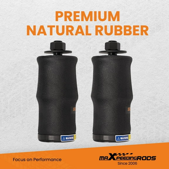 Maxpeedingrods 2x Air suspension Bag Pneumatic Spring for Firestone W02-358-7036 for Goodyear
