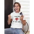 thumbnail image 2 of Cute Pixe Tomato I Love You To - Ma - Toes Men White T-Shirt, Male Medium, 2 of 4