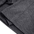 thumbnail image 2 of SWSMCLT Men's 2025 Blouse Button Henley Shirt Crew Neck Winter Cotton Pull On Top Classic Fall Long Sleeve Dark Grey Medium, 2 of 5