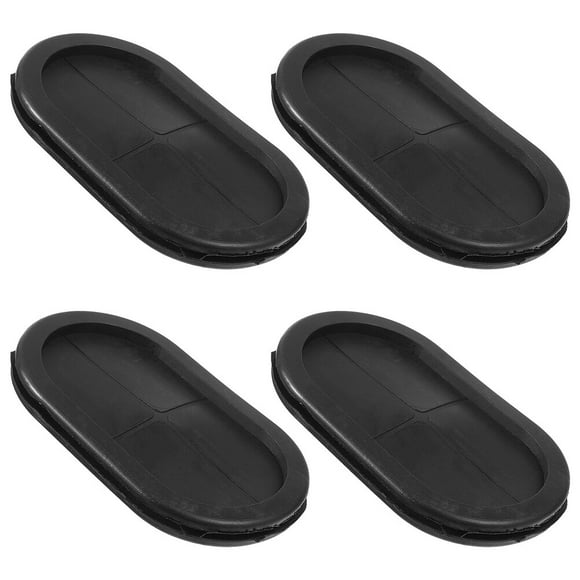 Shisuyan Wall Bushing Grommet Rubber 4Pack 3.1X1.6X0.2In