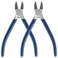 thumbnail image 1 of 2PCS 6 inch Diagonal Cutting Plier Cutters Wire Flush Cutter Ultra Sharp Powerful Side Cutter Clippers with Longer Flush Cutting Edge for Crafting  Floral  Electrical wire Cut Needs, 1 of 8