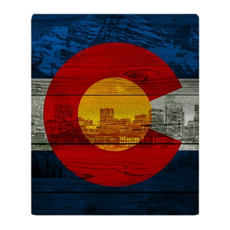 - CafePress - Colorado - Soft Fleece Throw Blanket, 50