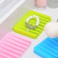 thumbnail image 3 of PEACNNG Soap Dish for Shower, Waterfall Soap Tray for Bathroom, Kitchen, Countertop, Flexible Silicone, Keeps Soap Bars Dry, Easy Cleaning, 3 of 5