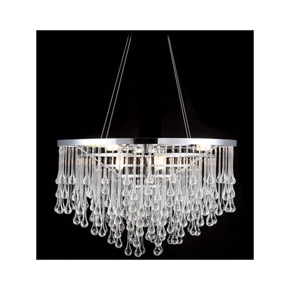 Avenue Lighting HF1808-PN Chandeliers Polished Nickel Hollywood Bld