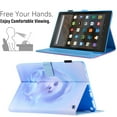 thumbnail image 5 of Case for All-New Amazon Kindle Fire 7 Tablet 12th Generation (2022 Release),PU Leather Card Slots Case Multi-Angle Viewing Smart Folio Stand Wallet Protective Case with Auto Wake/Sleep,Blue Dog, 5 of 6