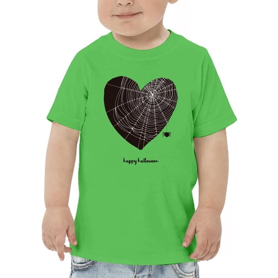 Heart And Spider. Halloween T-Shirt Toddler -Image by Shutterstock, 2 Toddler