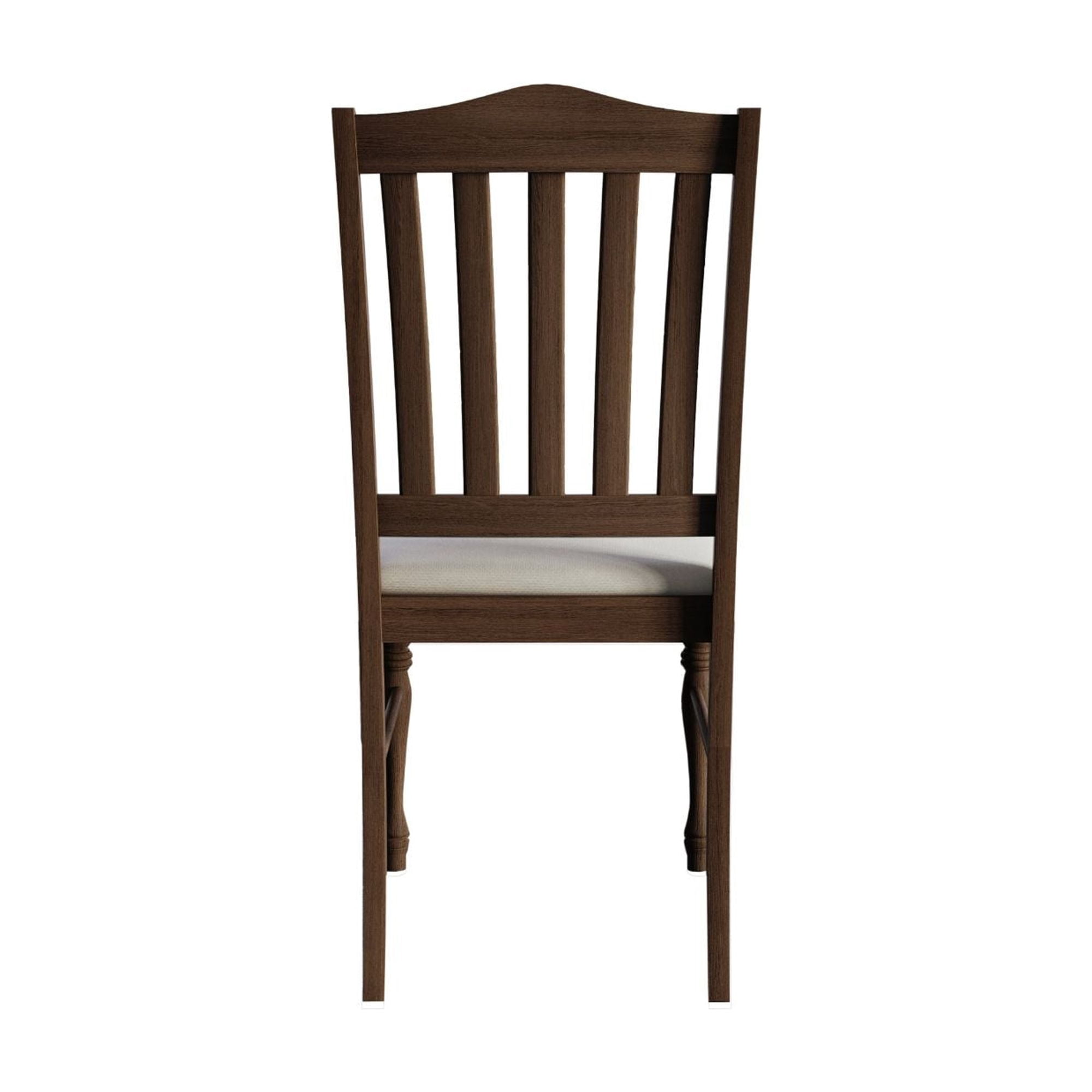 Home Design Mayfield Dining Chair (Set of 6), Warm Gray/Brown