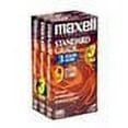 thumbnail image 2 of Maxell Standard T-180 - VHS tape - T - 3 x 180min, 2 of 2