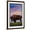 Brown Frame, variant on Art.com Catalina Island, California - Bison and Sunset Art Print by Lantern Press, White Frame Wall Art, 21" x 29"