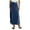 A-Navy1014, variant on Women's High Waist Pleated Flowy Skirt A-Line Elegant Party Evening Floor-Length Skirt