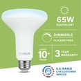 thumbnail image 2 of Focos LED Sigalux BR30, 10 W, 650 lúmenes, 5000 K, E26, paquete de 6, 2 of 6