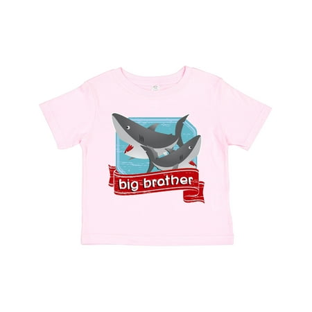 

Inktastic Big Brother Shark Boys Toddler T-Shirt