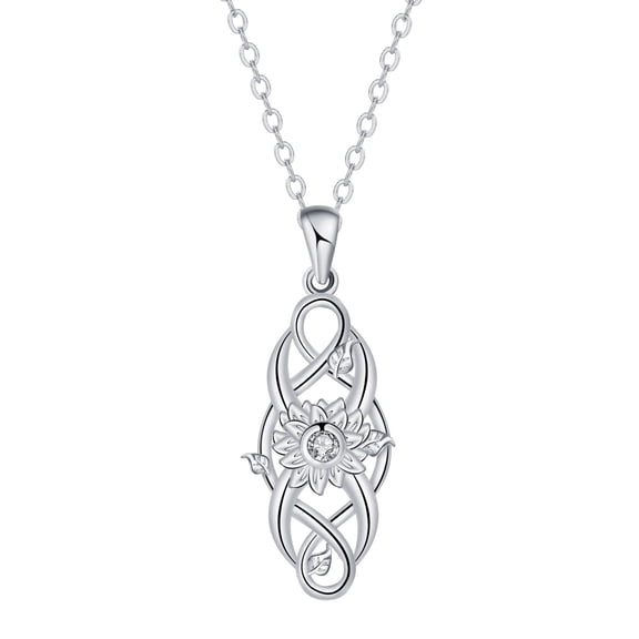 Celtic Knot Necklace Infinity Necklace Irish Birthstone Pendant Infinity Celtic Knot Jewelry Gifts for Women