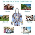 thumbnail image 3 of Youth Cartoon Hoodie Fashion Long Sleeve Kids Pullover Coat Casual Hoody Hooded Sweatshirts for Boys Girls, 3 of 8