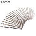 thumbnail image 2 of Fairnull 10Pcs/Set 0.3mm-3mm Mini Micro HSS Spiral Twist Drill Bit Drilling Tool Set, 2 of 10