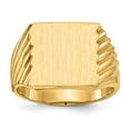 thumbnail image 6 of 14K Yellow Gold Men's Signet Ring Size 9, 6 of 6