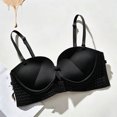 thumbnail image 4 of Women's Strapless Front Closure Push Up Bra, Non- Removable Straps, Wireless Seamless, 4 of 8
