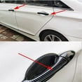 thumbnail image 3 of Furulu Glossy Black Carbon Fiber Look Door Handle Covers Trims For 2011-2014 Hyundai Sonata, 3 of 5
