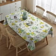 thumbnail image 2 of Lemon Fruits Tablecloth,Oil Proof Spill Proof Polyester Table Cover for Rectangle Tables,Durable Tableclothes Thick Tablecloths for Dining Room Camping Indoor Outdoor, 2 of 5