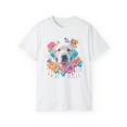 thumbnail image 2 of Animal Shirt, Tee Shirt with Animals, Floral Dog T-Shirt, 2 of 7