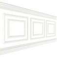 thumbnail image 3 of Ekena millwork 94 1/2"L (Adjustable 40"H to 44"H) Ashford Square Double Panel Traditional Wainscot Paneling Kit, 3 of 10