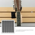 thumbnail image 3 of Milisten Guitar Hanging Wall Mount Black 20Pcs 4.3x0.4In, 3 of 8