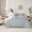 Grey Blue, variant on Homewish Abstract Ombre Twin Bedding Sets 7-Piece for Teen, Modern Fashion Buffalo Bedding Comforter Set, Stripes Lines Reversible Sheet Sets, Breathable Home Decor