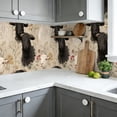 thumbnail image 6 of Boho Peel and Stick Wallpaper Goat Floral Black White Goats Blossoms Wall Mural 23.6in x 9.8ft Self Adhesive Removable Wall Paper Renter Friendly Wallpaper for Bedroom Kitchen Farm, 6 of 8