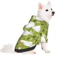 thumbnail image 2 of Fotbe Lovely Chickens Sudadera con Estampado para Perros Pequeños – Suéter con Capucha para Mascotas, Tela Suave de Forro Polar con Bolsillo-Small, 2 of 7