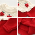 thumbnail image 6 of Esaierr Toddler Kids Knitted Sweater for Girls Boys,Newborn Pullover Knite Tops Fall Winter Outfits 9M-6Y Round Neck Long Sleeve Baby Knitting Sweater, 6 of 8