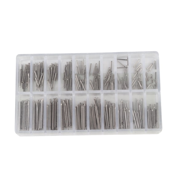 Stainless Steel Watch Pins, 15pc Variety Pack , Durable Replacement For Watch Straps