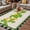Green Beige, variant on St. Patrick's Day Outdoor Rug for Patio/Deck/Porch, Non-Slip Large Area Rug 4 x 6 Ft, Spring Green Lucky Clovers Leaves Plaid Indoor Outdoor Rugs Washable Area Rugs, Camping Rug Carpet Runner