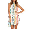 thumbnail image 1 of asddcavvf Robes pour Femmes Robe Décontractée Ample Longue Robe Sans Manches Fendue Longue Robe Été, 1 of 4