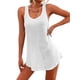 thumbnail image 3 of Trajes de Baño para Mujer, Vestidos de Playa Básicos, Sin Mangas, con Cuello en U, para Playa M, 3 of 9