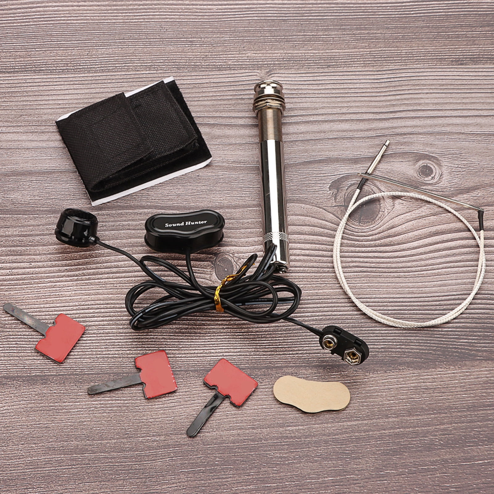 Pen Tube Styles Guitar Pickup Acoustic Guitar Undersaddle Pickup Active Pickup with Pickup Piezo Rod Easy to Install