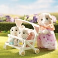 thumbnail image 2 of Calico Critters Patty N Paden's Double Stroller, Dollhouse Playset with Figures and Accessories, 2 of 5
