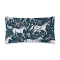 thumbnail image 1 of RYLABLUE Unicorns And Stars Deisign Pillowcase Pillow Cover Two Sides Printing 20x30 inches, 1 of 1