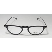 New Hackett Bespoke Heb 219 Mens Designer Full-rim Black Premium Segment Lodnon Design Frame Demo Lenses 48-21-150 Eyeglasses/glasses