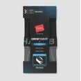 thumbnail image 2 of Hanes Premium Men's 3pk Trunks with Total Support Pouch - Black/Grey - (XL), 2 of 5