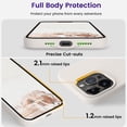 thumbnail image 4 of for iPhone 14 Pro Max Case, Silicone Shockproof Slim Thin Phone Case for iPhone 14 Pro Max 6.7 inch (Stone), 4 of 13