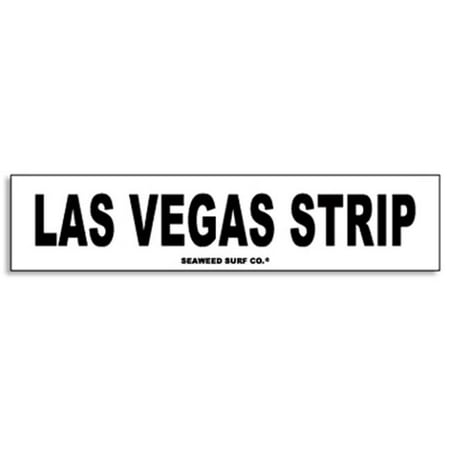 Paradise Surf Sign - Seaweed Surf Co AA70 4X18 Aluminum Sign Las Vegas Strip
