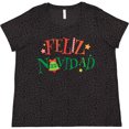 thumbnail image 3 of Inktastic Feliz Navidad Christmas Women's Plus Size T-Shirt, 3 of 5